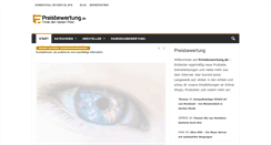 Desktop Screenshot of preisbewertung.de